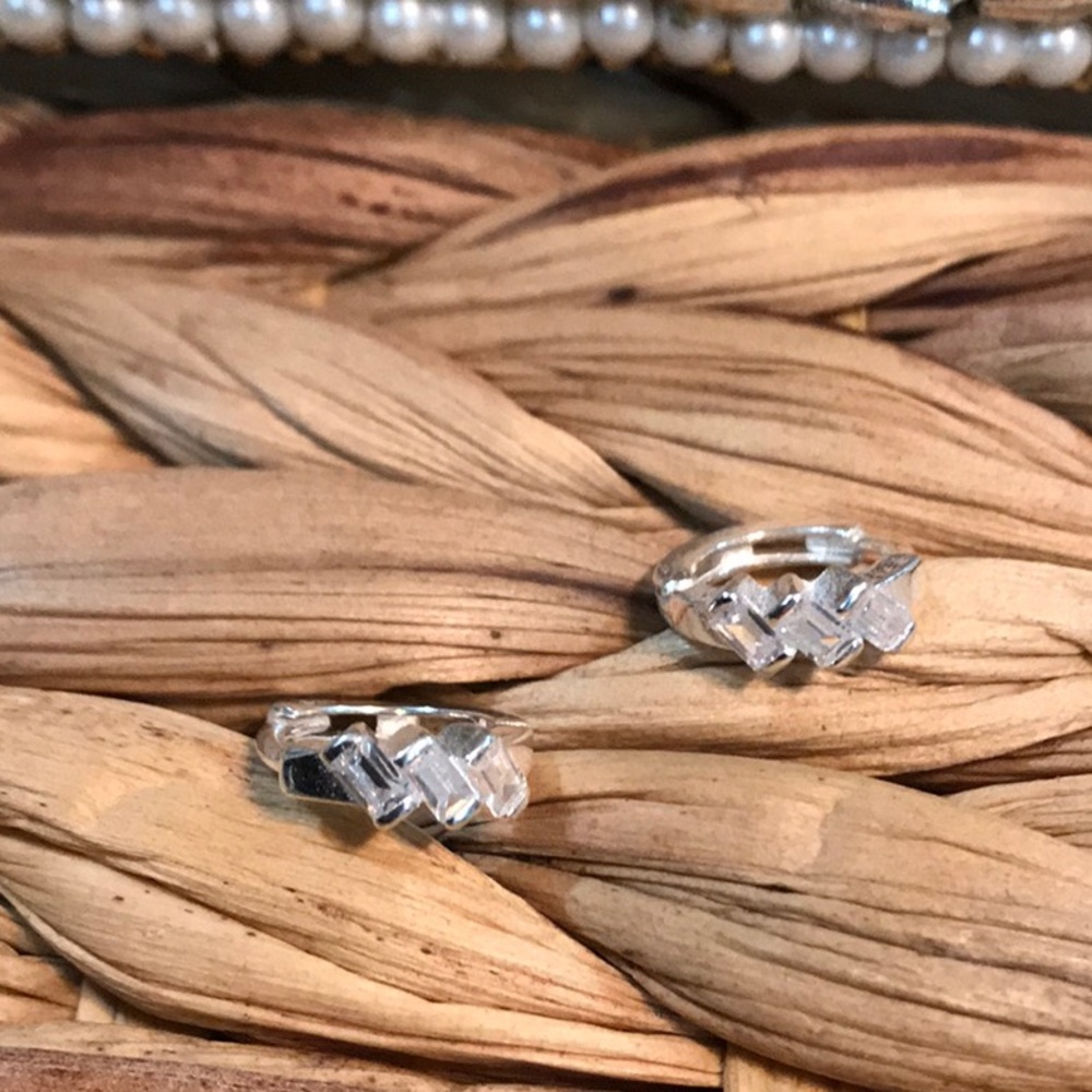 Sterling silver earrings